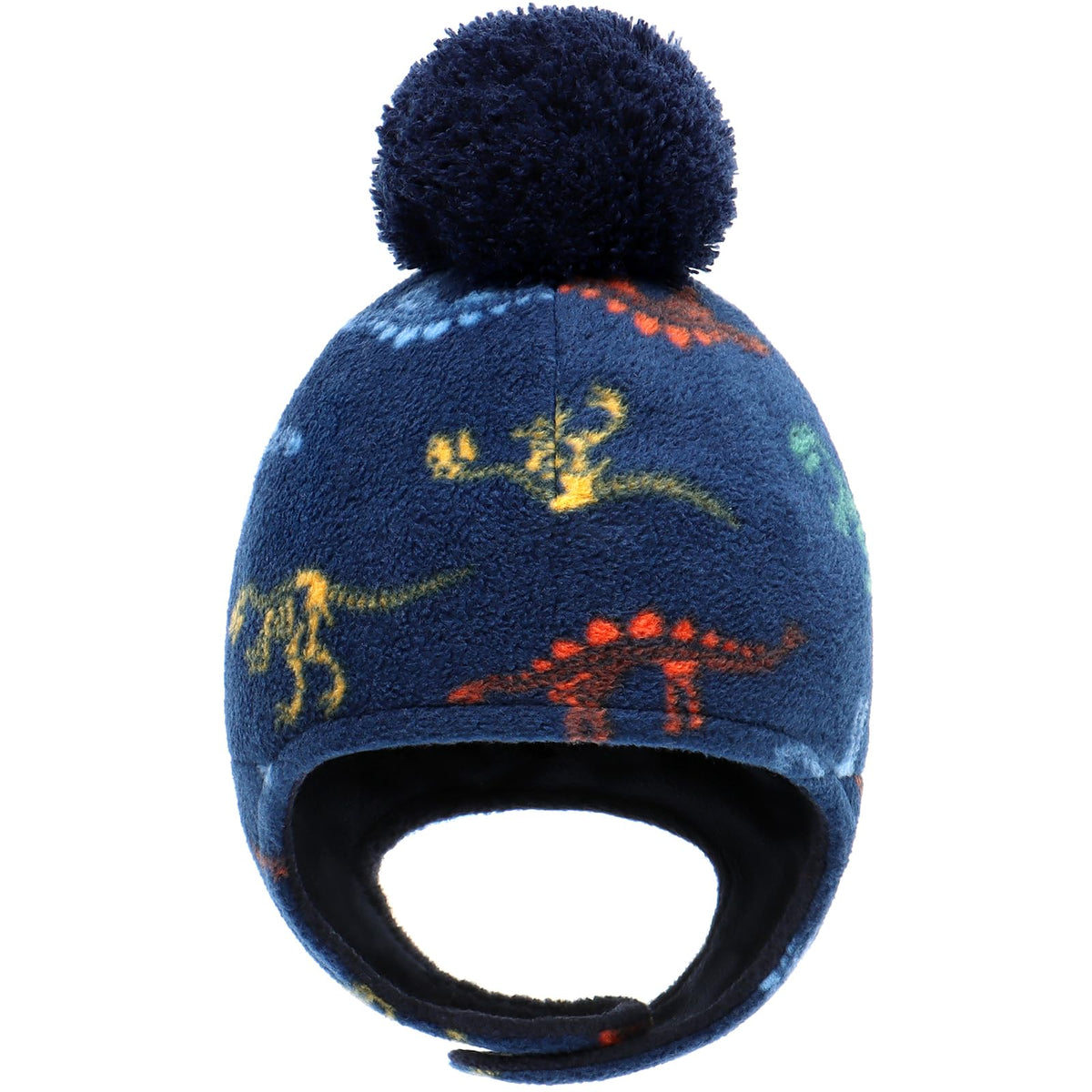 Otoyzy Baby Beanie Hat Pom Full Hood Toddler Winter Hat Fleece Earflap