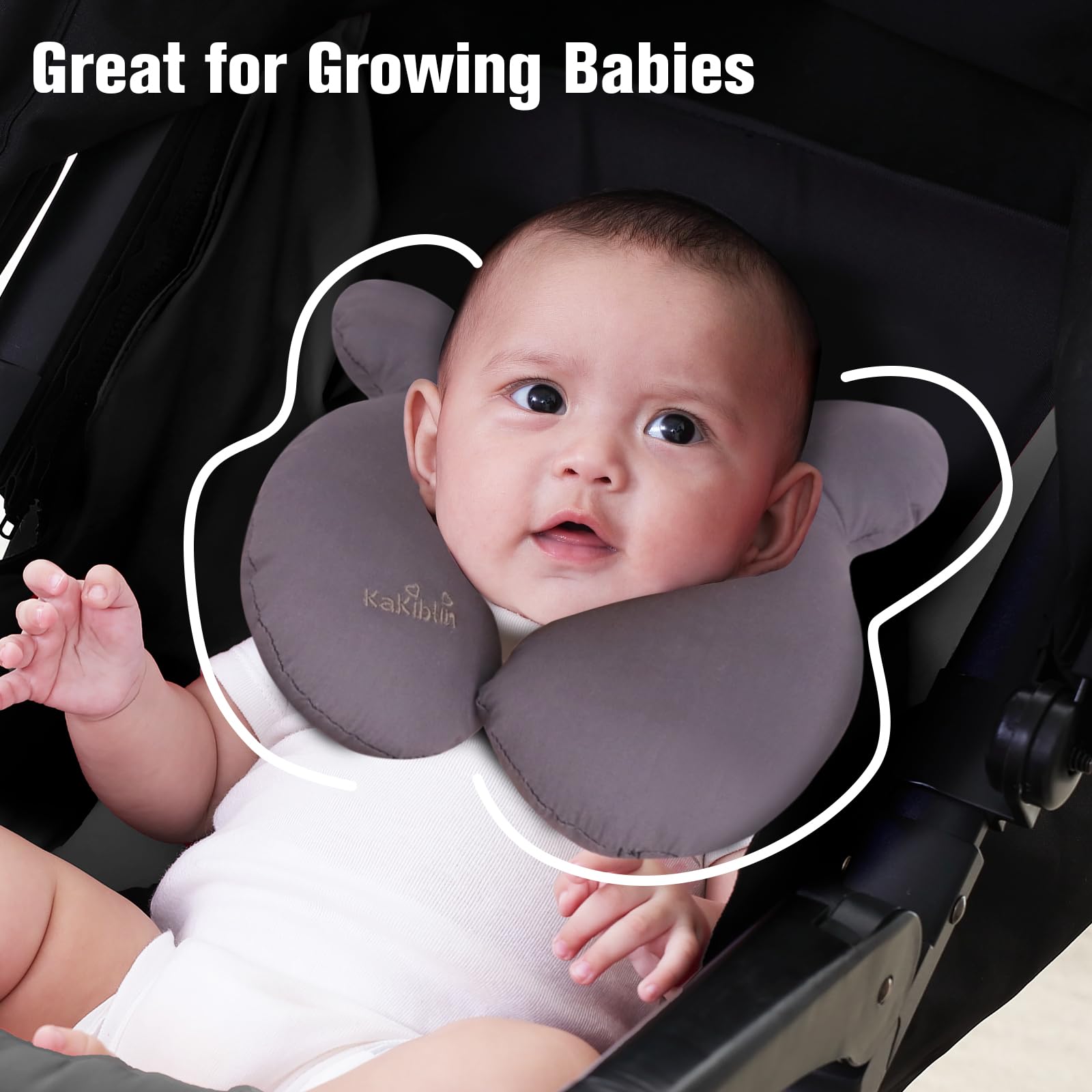 KAKIBLIN Baby Neck Pillow, Baby Support Pillow, Infant Neck Pillows