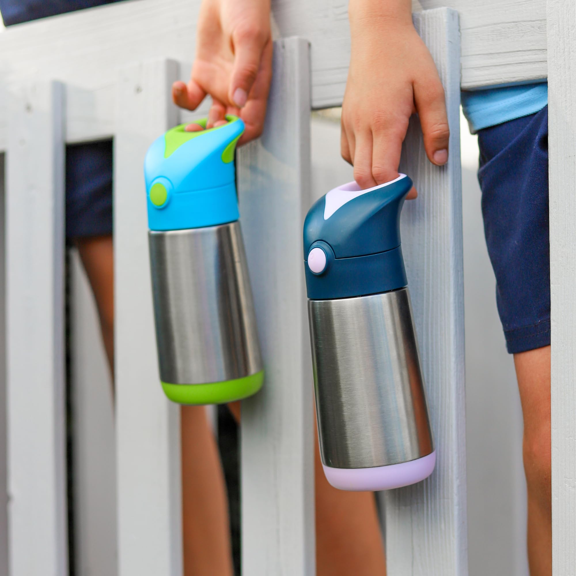 b.box Insulated Water Bottle for Kids, Stainless Steel Water Bottles Kids
