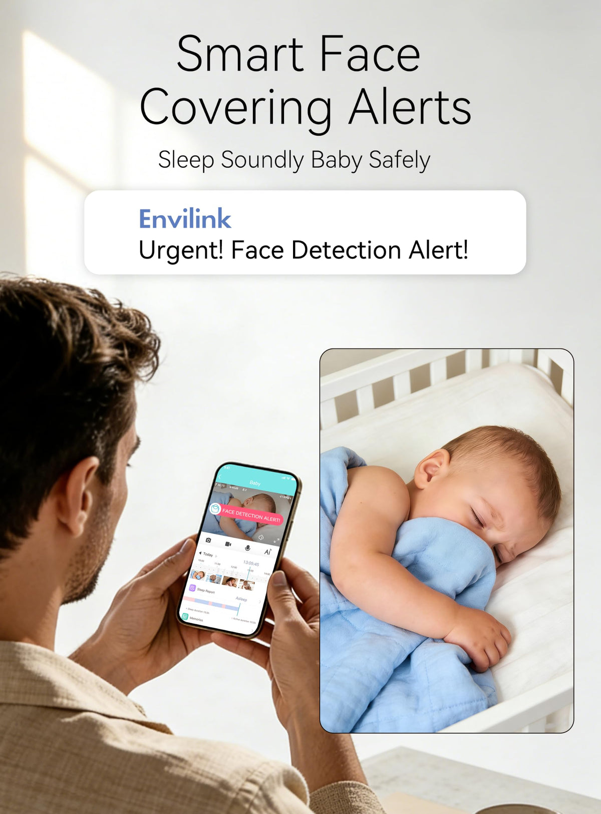 Envilink Baby Monitor with Camera and Audio