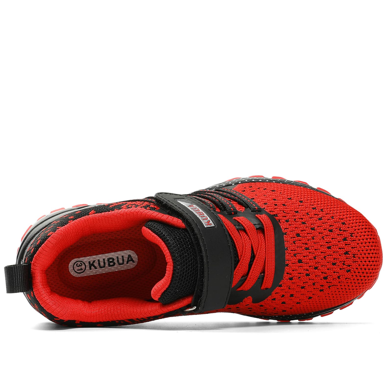 KUBUA Kids Sneakers Lightweight Boys Girls Tennis Shoes