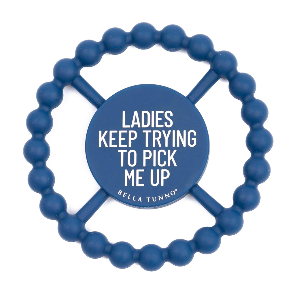 Baby Teether by Bella Tunno, Silicone Teethers for Babies 3-6 Months, 6-12 Months, Baby Toys, Pacifier, Teething Relief, Boys, Girls, Ladies Pick Me Up