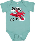 inktastic Daddys Co-Pilot for Fathers Day Baby Bodysuit