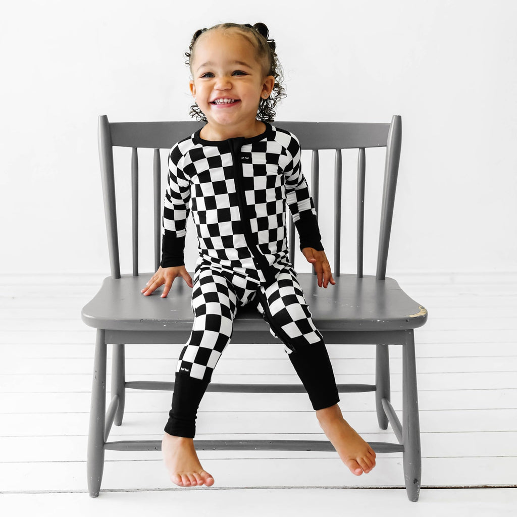 Little Sleepies Baby Pajamas, Cool Checks, Newborn