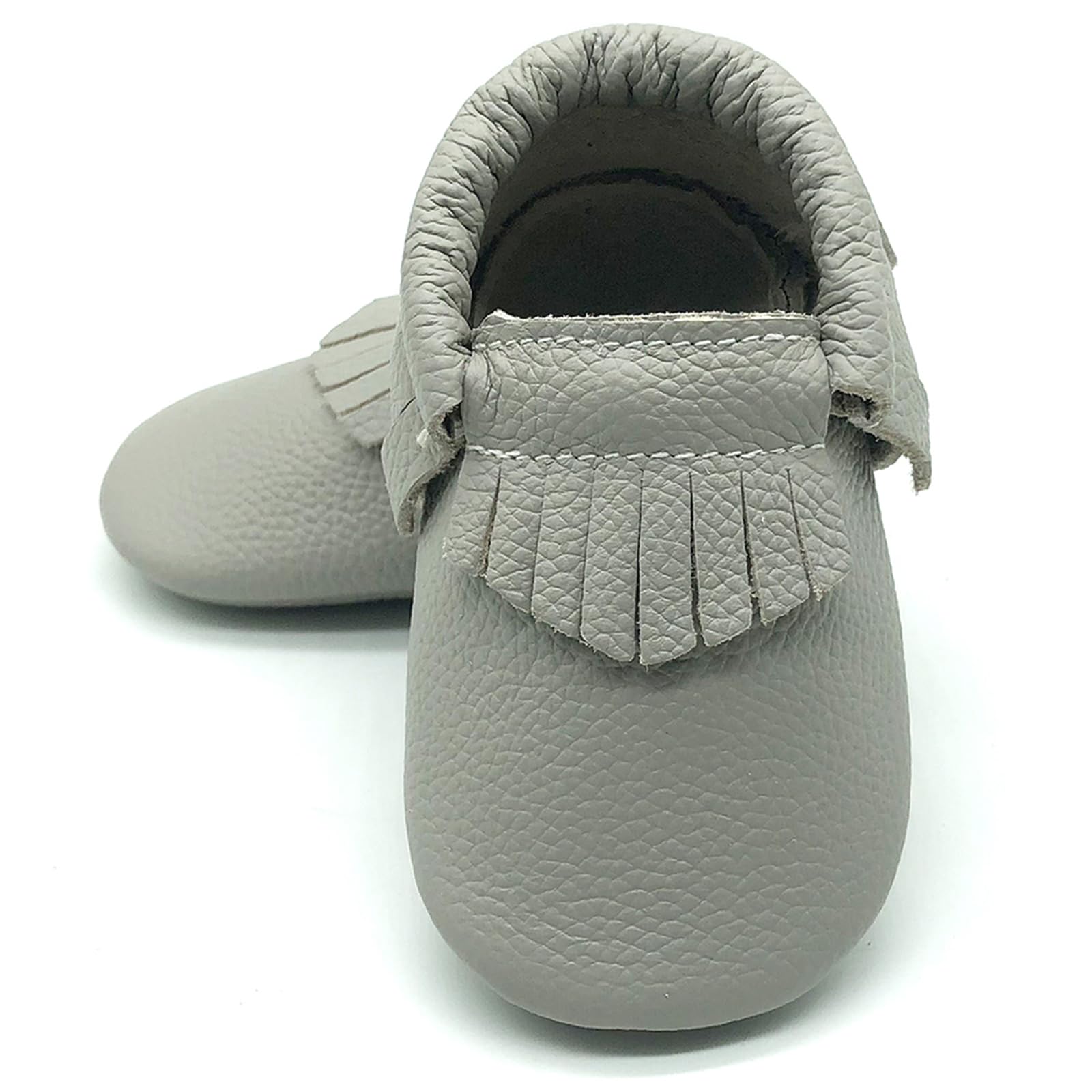 OWLOWLA Leather Baby Moccasins Soft Sole Baby Shoes Boys Girls 0-6months