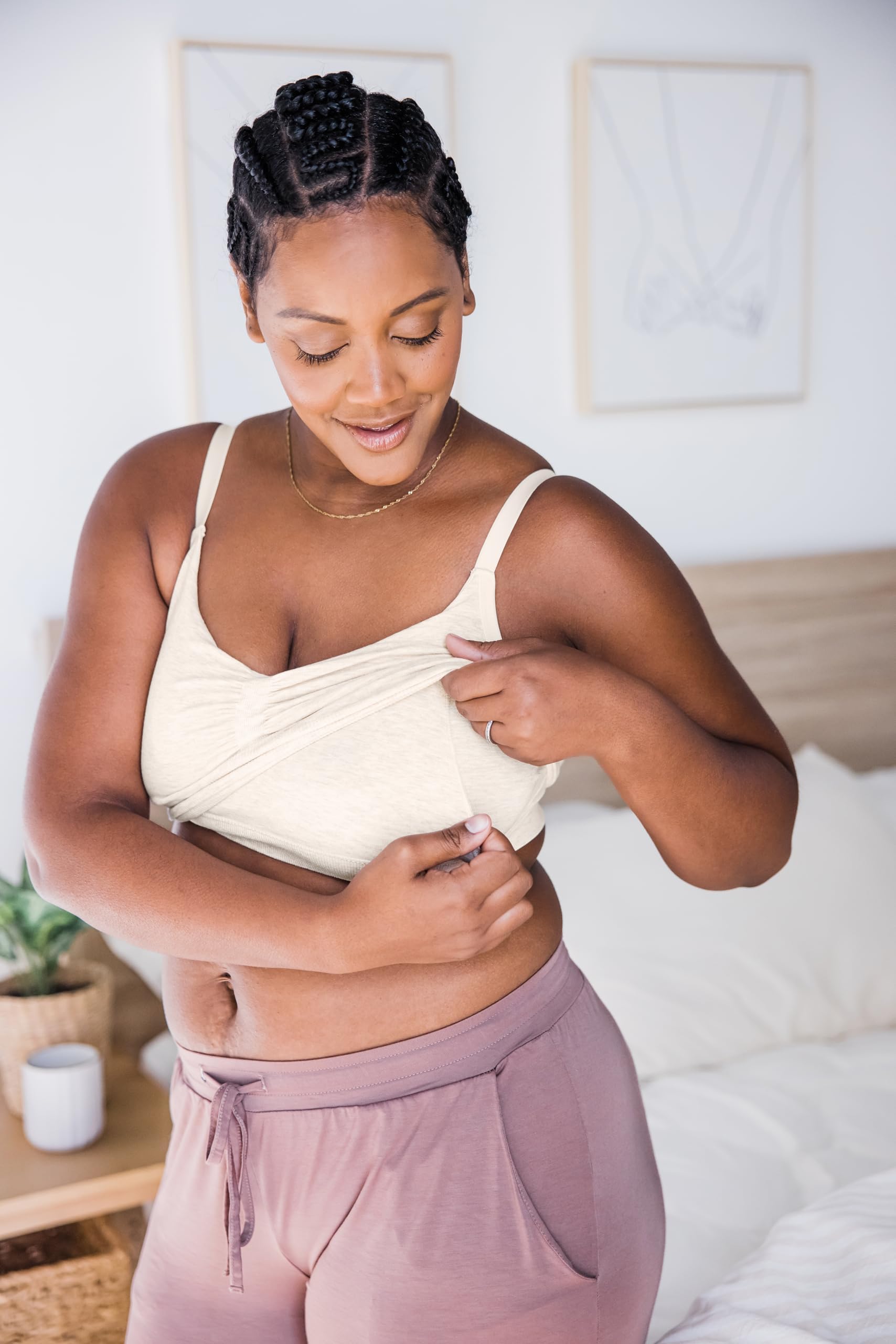 Kindred Bravely Sublime Hands Free Pumping Lounge & Sleep Bra, Nursing Bra