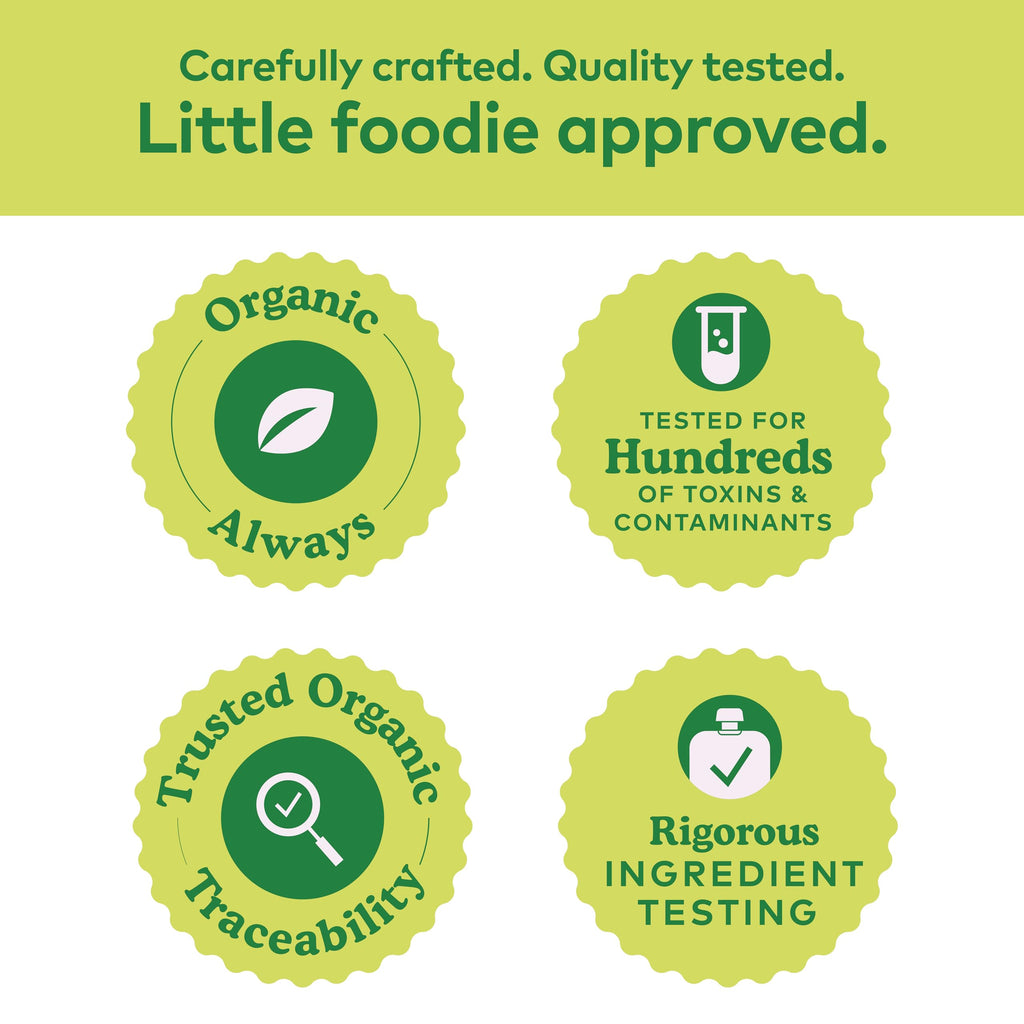 Plum Organics Variety Pack, 12+ Months Mighty 4 Food Group Blend, 8 Pack