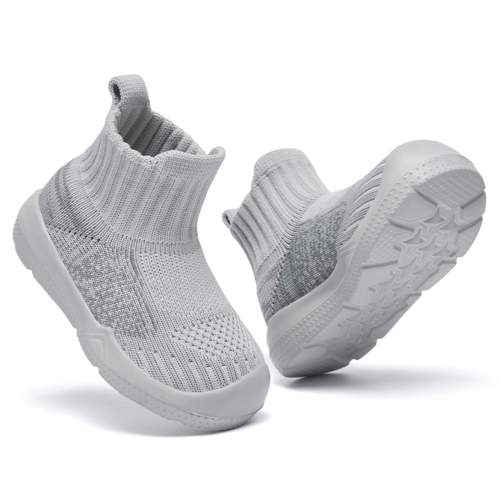 MORENDL Toddler Sock Shoes Baby Walking Shoes Infant Slippers Boys & Girls Non-Slip Sneakers