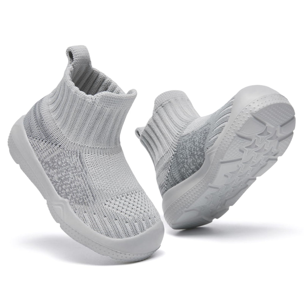 MORENDL Toddler Sock Shoes Baby Walking Shoes Infant Slippers Boys & Girls Non-Slip Sneakers