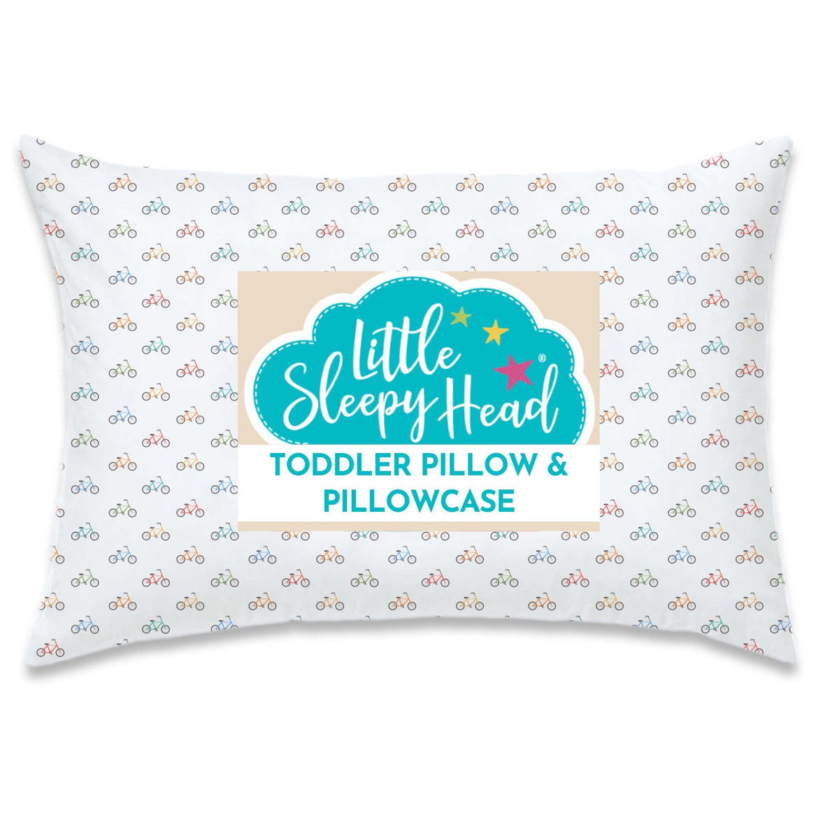 Toddler Bed Pillow with Cotton Pillow Case – 13x18 Kids Pillows for Sleeping, School, Travel & Daycare – Hypoallergenic Toddler Pillow 2 Year Old to 5 with Envelope Pillowcase (Checkers Black)