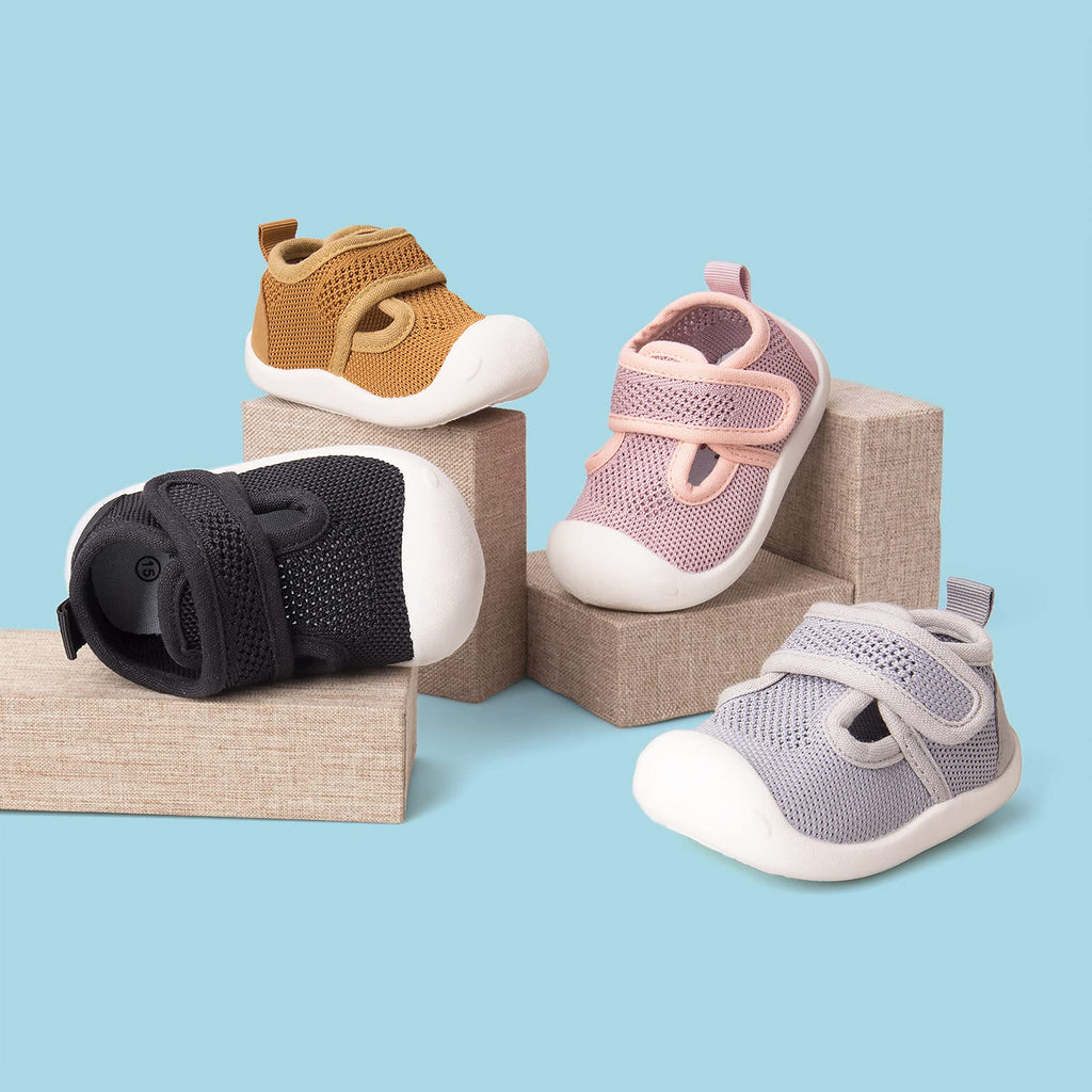 Charrost Baby Sandals Toddler Wide Toe First Walker Shoes