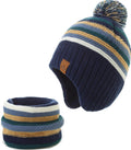 Moon Kitty Toddler Winter Hats for Boys Baby Boy Beanie Hats Earflap