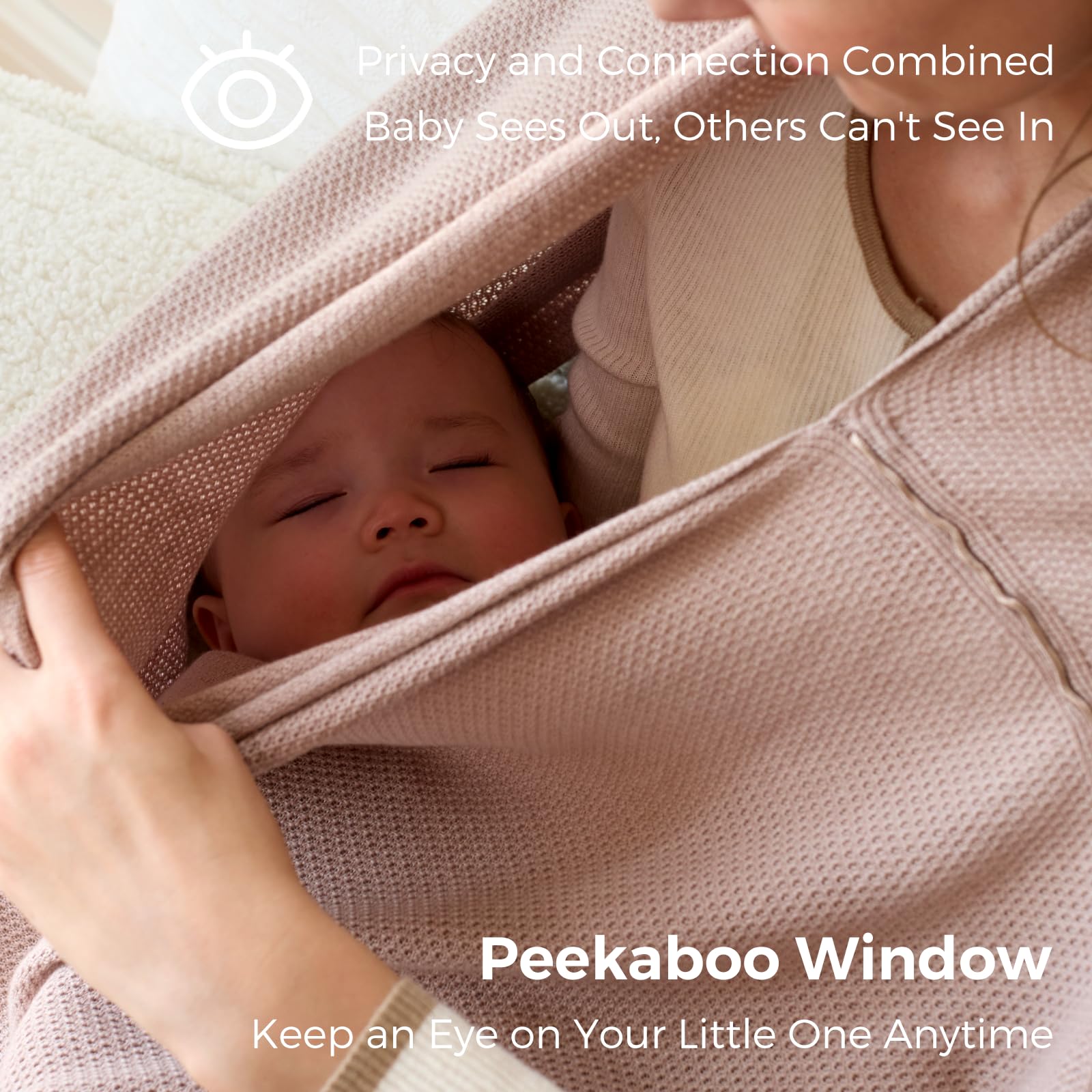 Momcozy Nursing Cover, Privacy Breastfeeding Cover with Soft Breathable