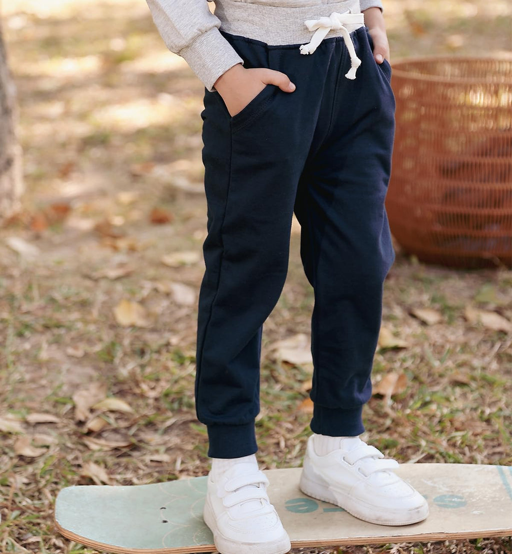 GFQLONG Toddler Boys Joggers Pants Cotton Kids Athletic Sweatpants 2-3T