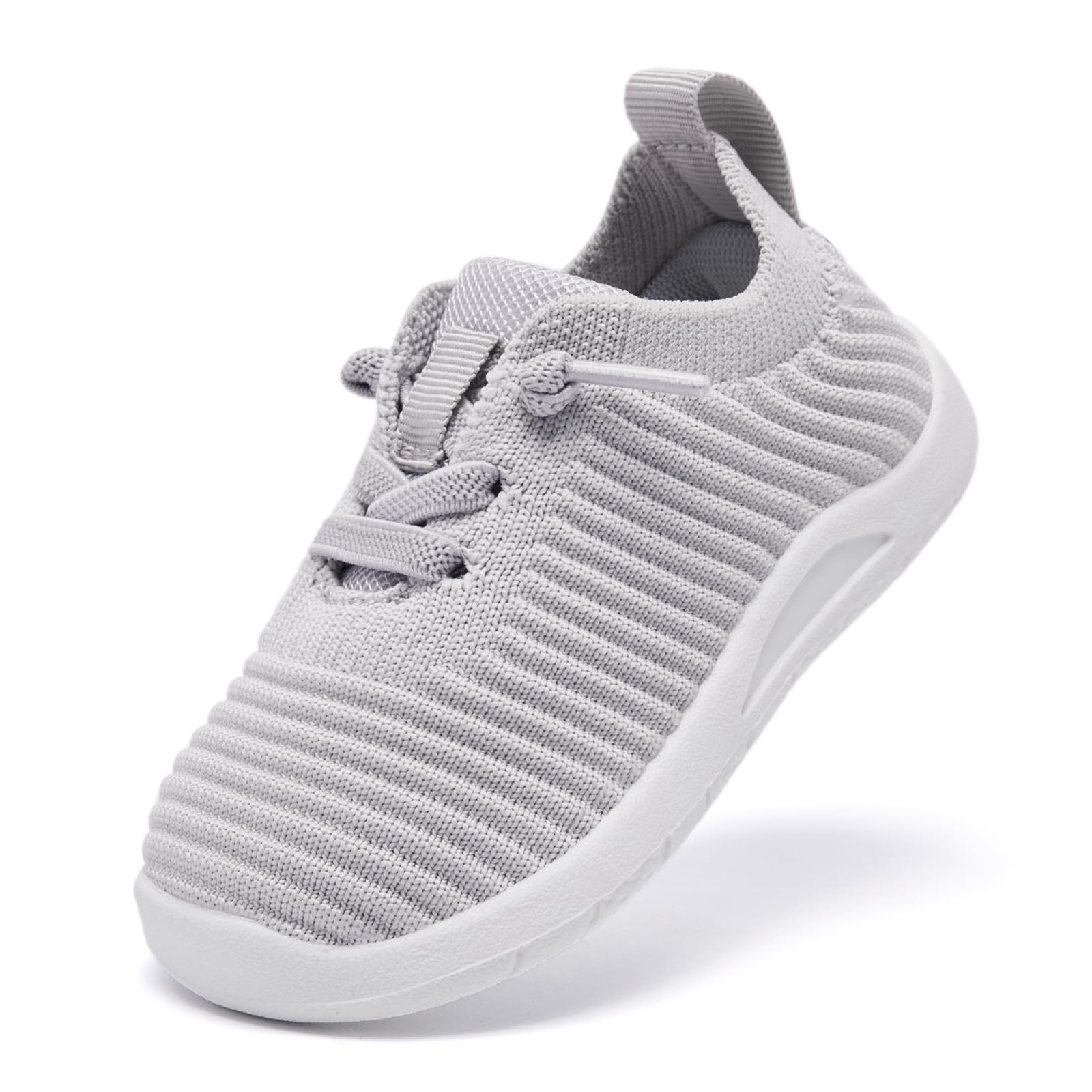 MORENDL Toddler Shoes Baby Walking Sock Shoes Infant Sneakers Boy Girl Barefoot Tennis Shoe Non-Slip Brethable