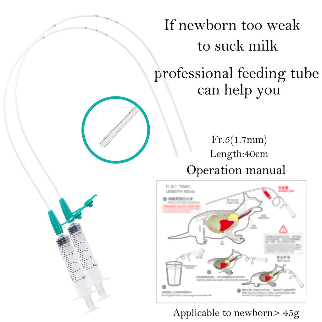 Doggiema Breeding kit for Newborn Puppy/Kitten,Feeding Tube