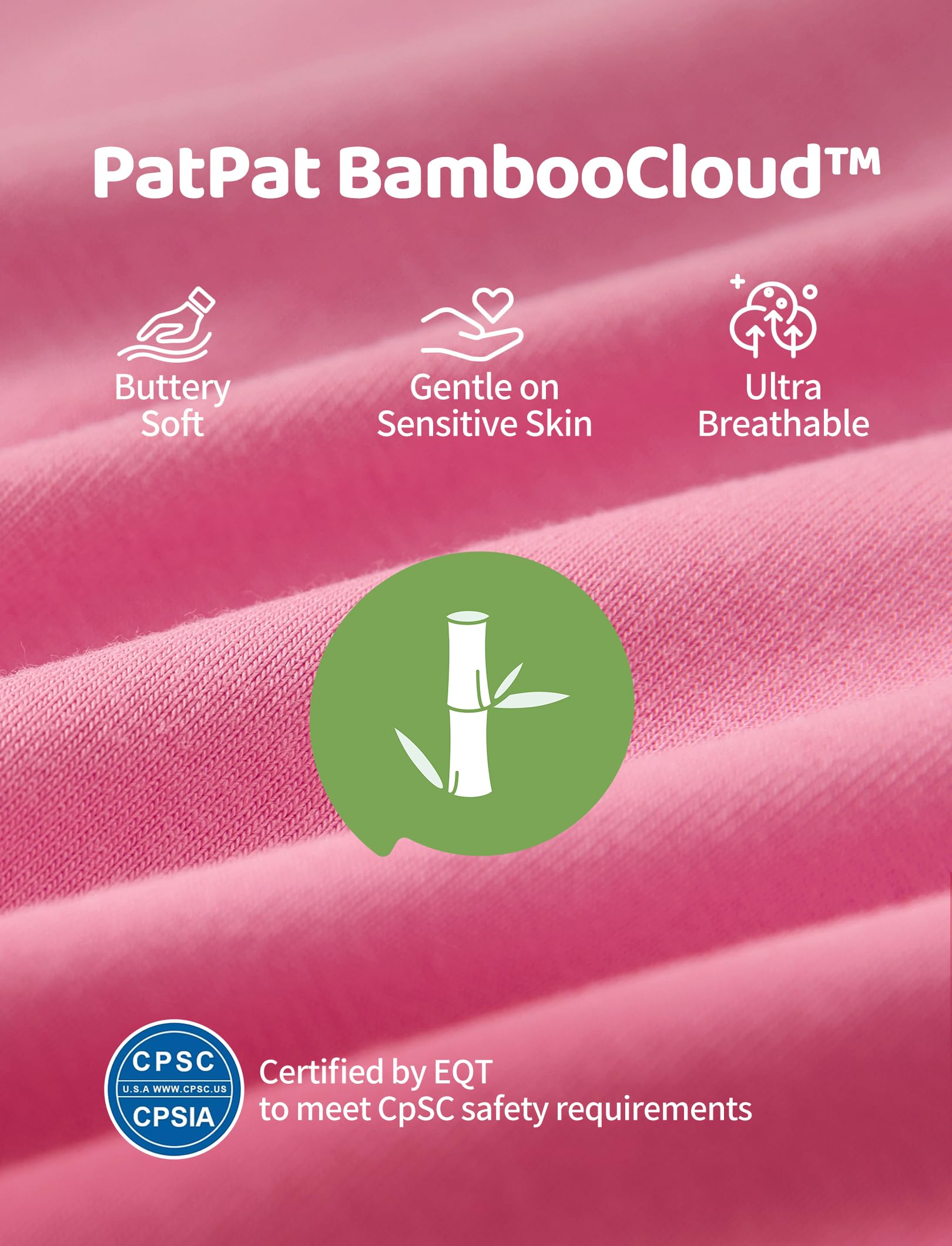 PATPAT Baby Footies Boys Girls - Bamboo Viscose - 2 Way Zipper & Non-Slip Soles Romper Mitten - Footed & Footless Infant Clothes Unisex Jumpsuit 2 Pack Raspberry/Flower/Sun 9-12 Months Beige/Pink