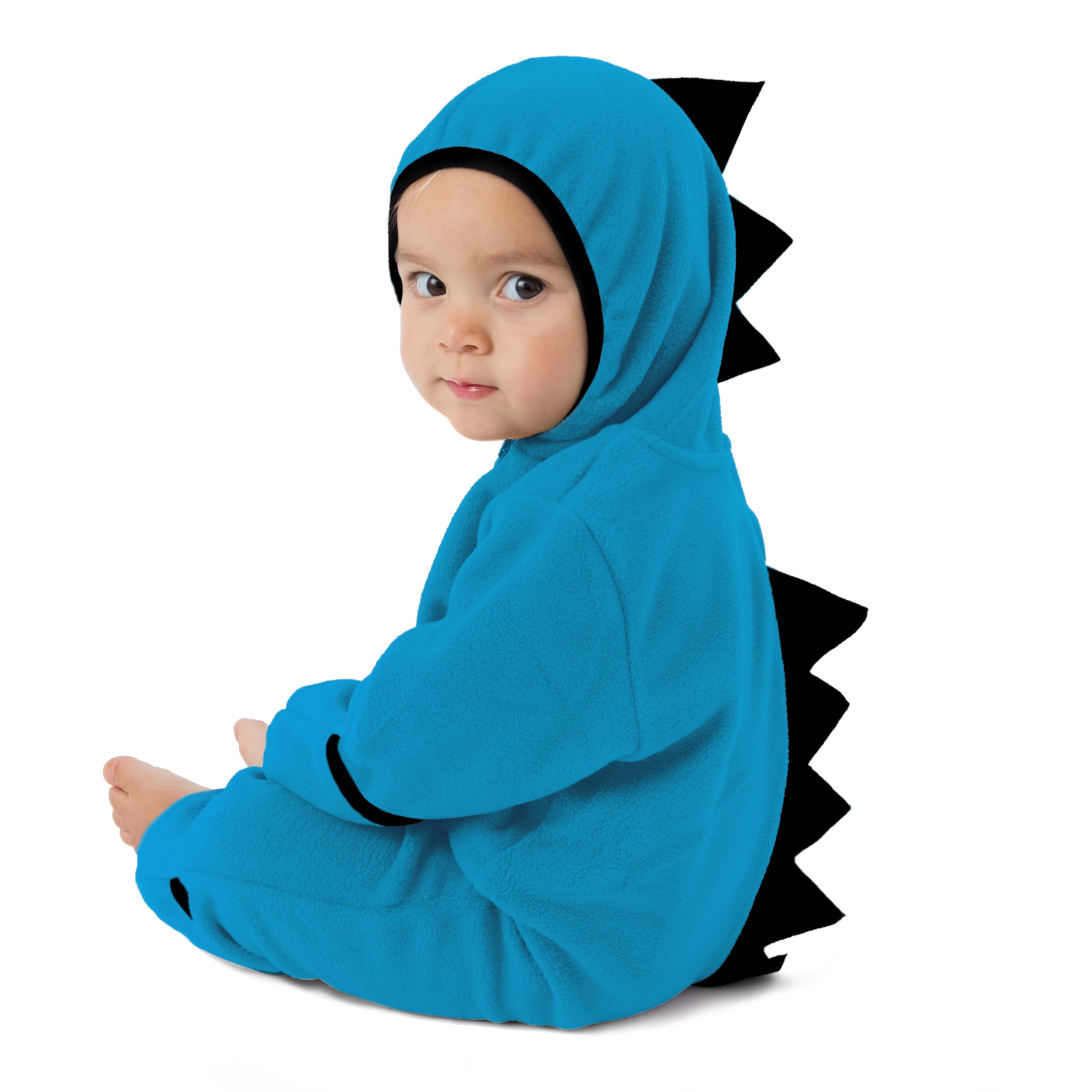 Cuddle Club Fleece Baby Bunting Bodysuit – Infant One Piece Kids Hooded Romper Outerwear Toddler Jacket