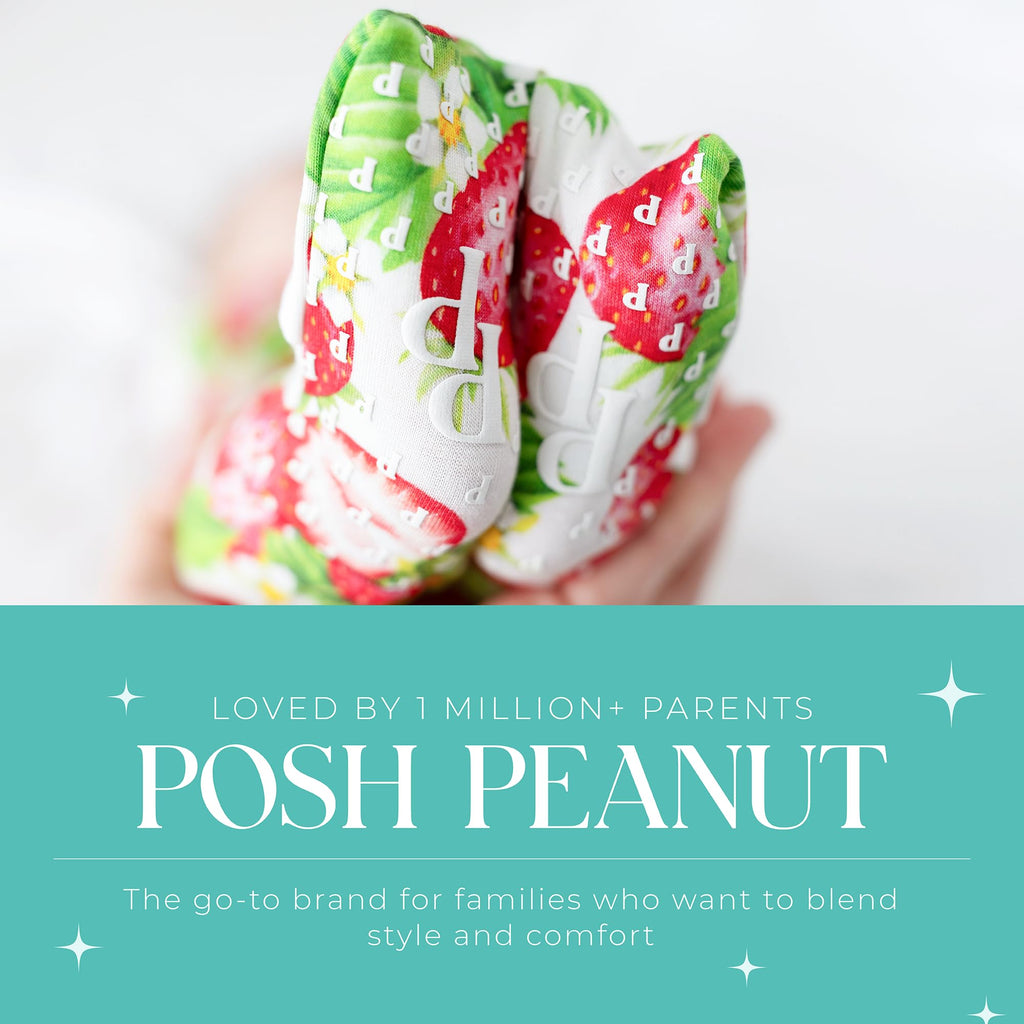 Posh Peanut Girls Convertible Baby Sleepers, Toddlers Footless Pajamas