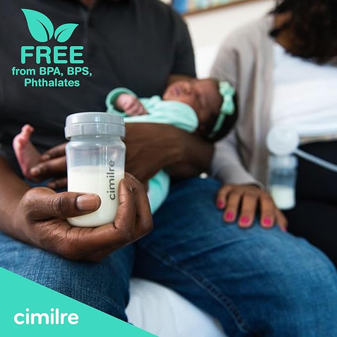 Cimilre 19MM Breast Shields, Spare & Replacement Breast Shields for The Cimilre Breast Pump, Comfortable Breast Pump Parts for Nursing Moms, 19MM Shields (Set of 2)