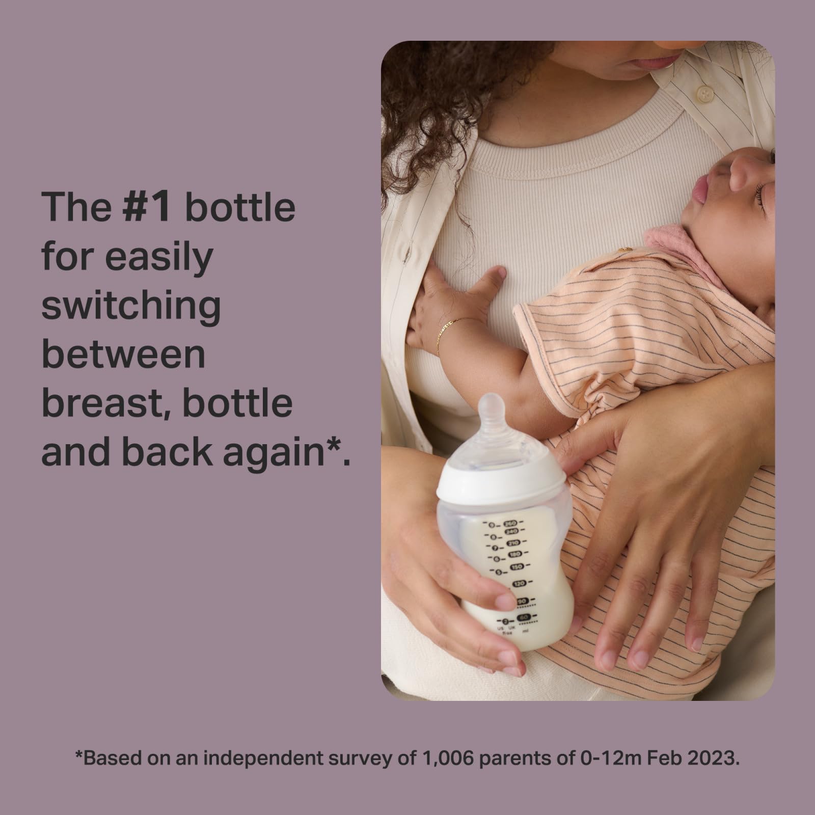 Tommee Tippee Natural Start Baby Bottles, Anti-Colic, 0m+, 5oz