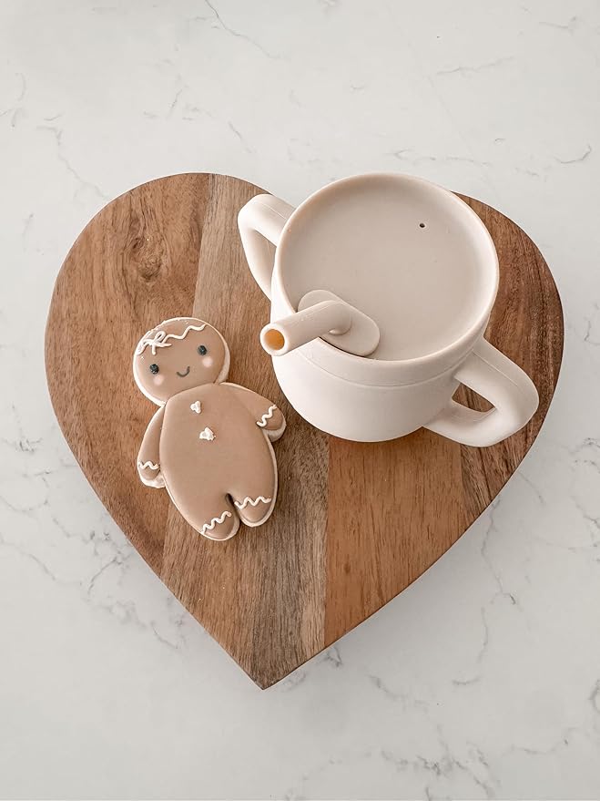 3-in-1 Silicone Training Cup with Straw & Lid - Baby Led Weaning Transition Sippy Cups for 6+ Month Old - Spill Proof Training Cup for Baby - BPA-Free Transition Sippy Cups (Misty Gray)