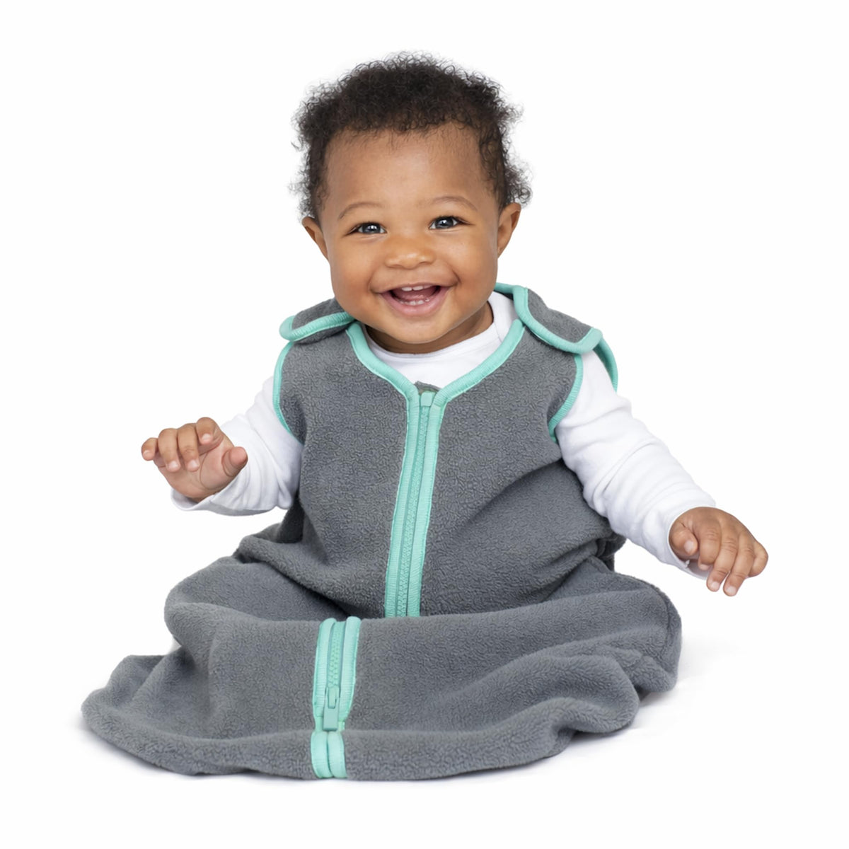 Baby Deedee Sleep Nest Fleece - Fleece Sleep Sack 1.2 TOG 6-18M Lake Green