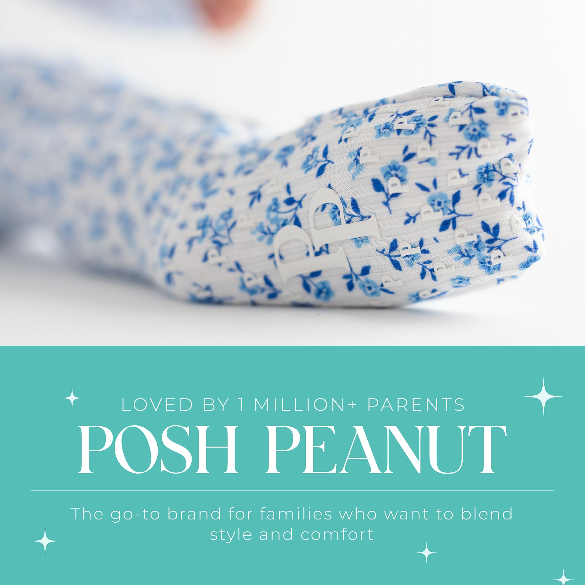 Posh Peanut Girls Convertible Baby Sleepers, Toddlers Footless Pajamas