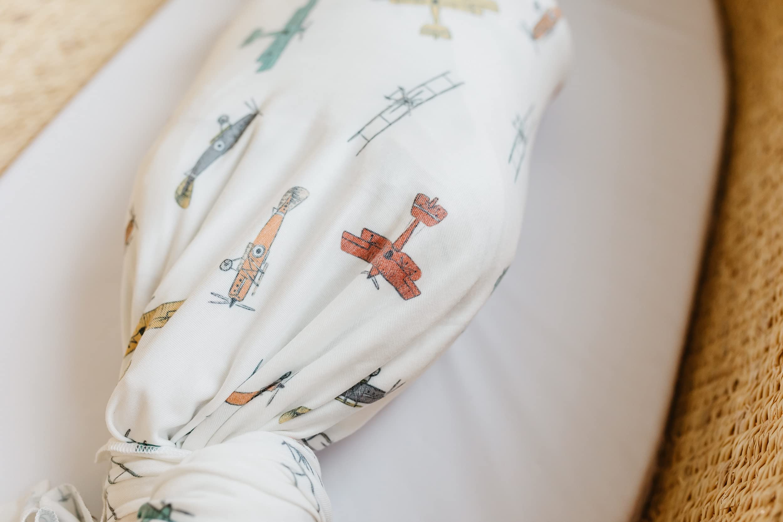 Copper Pearl Swaddle Blankets for Newborns | Soft Stretchy Receiving Blankets for Boys and Girls | Large 46 x 46 Inch Baby Blankets | Lightweight and Breathable Swaddles | Strawberry
