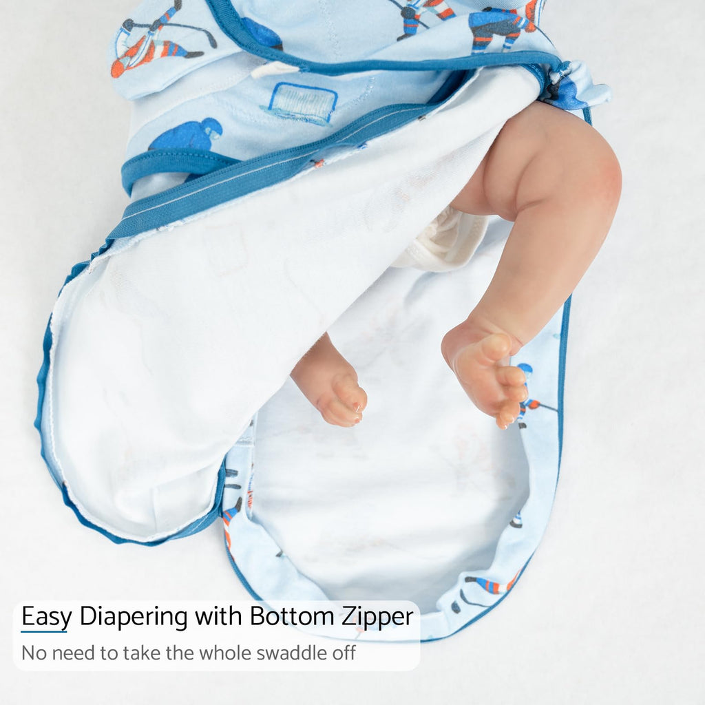 LollyBanks Newborn Swaddle,100% Organic Cotton Baby Swaddle for Newborn