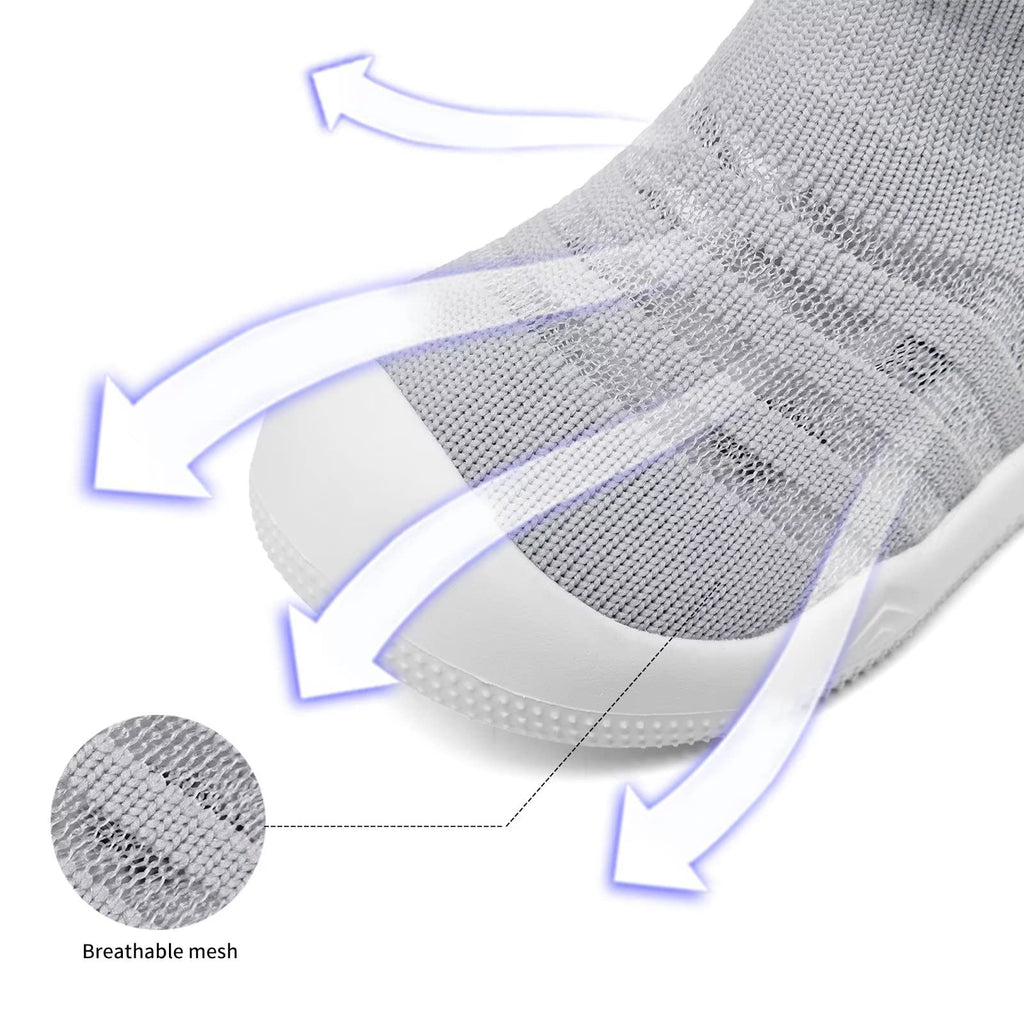 Eashi Baby Boy Girls Sock Walking Shoes Infant Non-Slip Slippers Sneakers