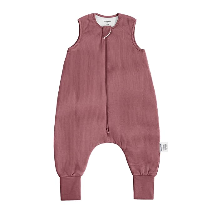 BubblePanda Rayon Made from Bamboo Sleep Sack with Feet 1t-2t 1.0 Tog