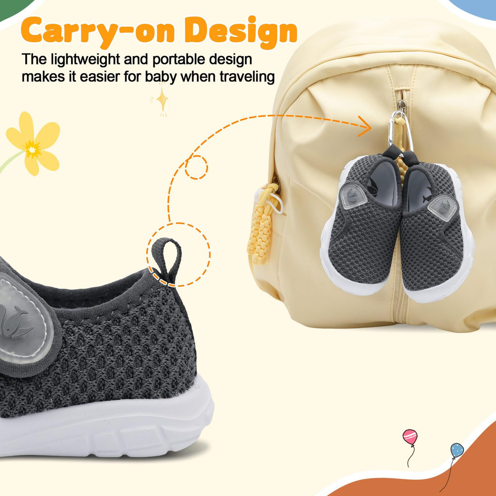 FEETCITY Infant Shoes Baby First Walking Shoes Girls Boys Newborn Crib Shoe Toddler Sneaker