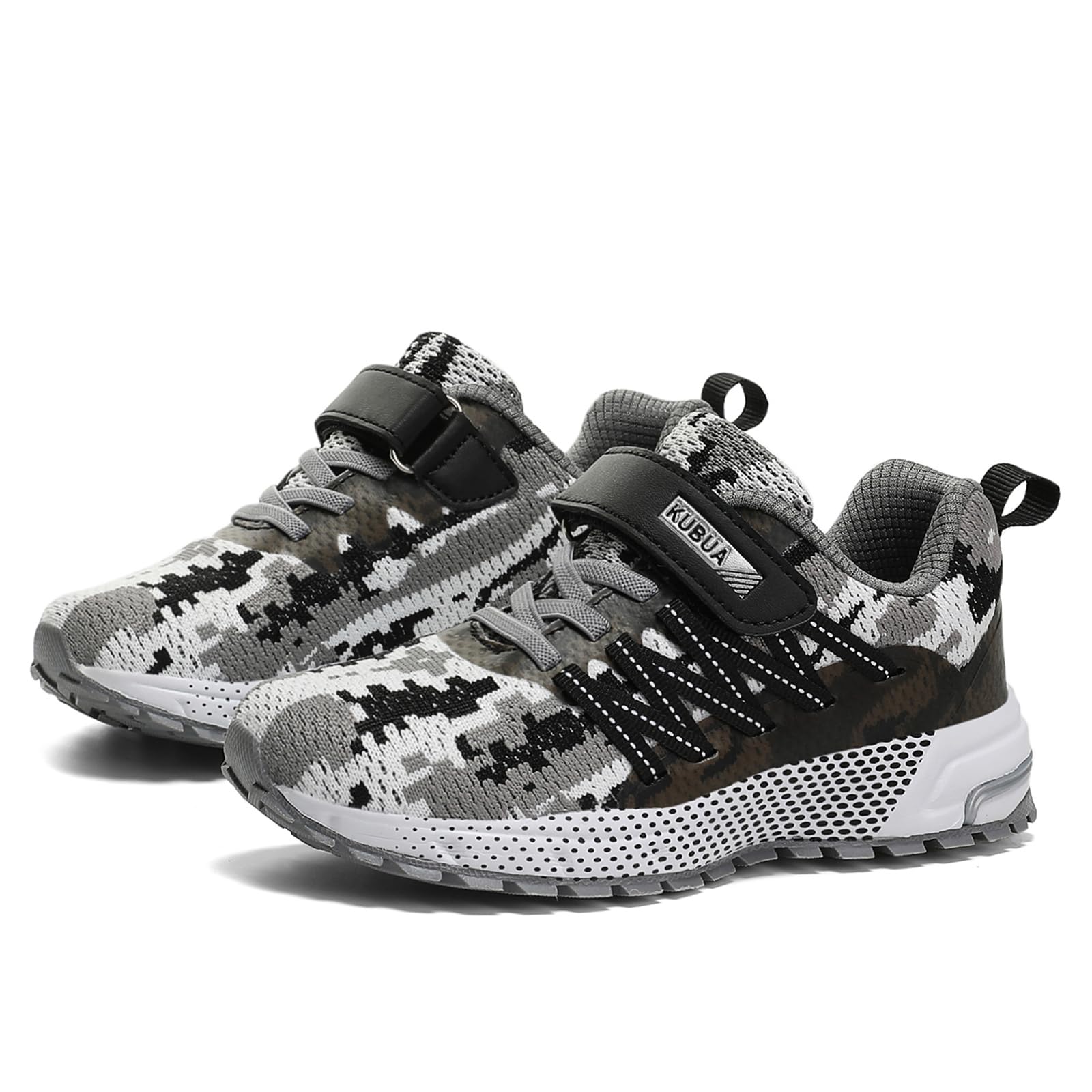 KUBUA Kids Sneakers Lightweight Boys Girls Tennis Shoes