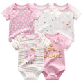 JELYLOVE 5-Pack Baby Boy Girl Bodysuits