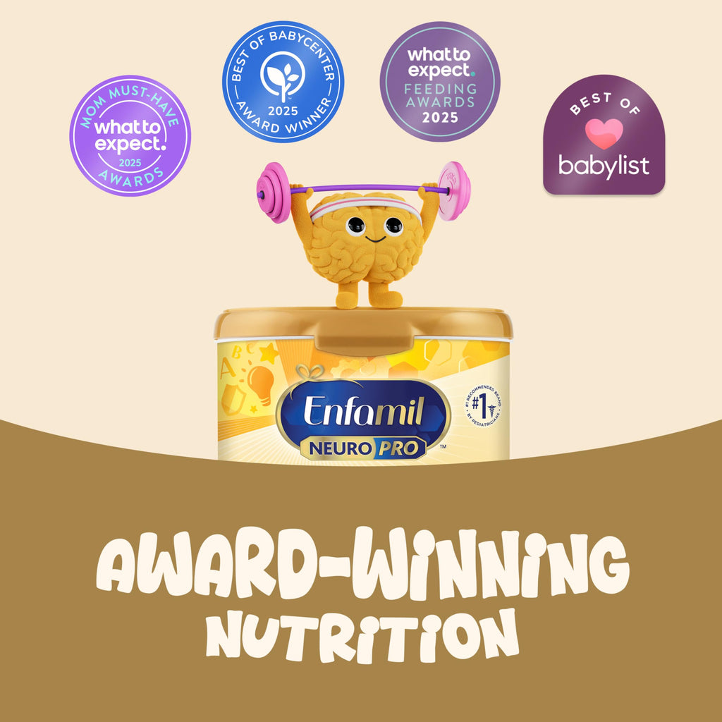Enfamil NeuroPro Ready-to-Feed Baby Formula, 8 fl oz, 24 bottles