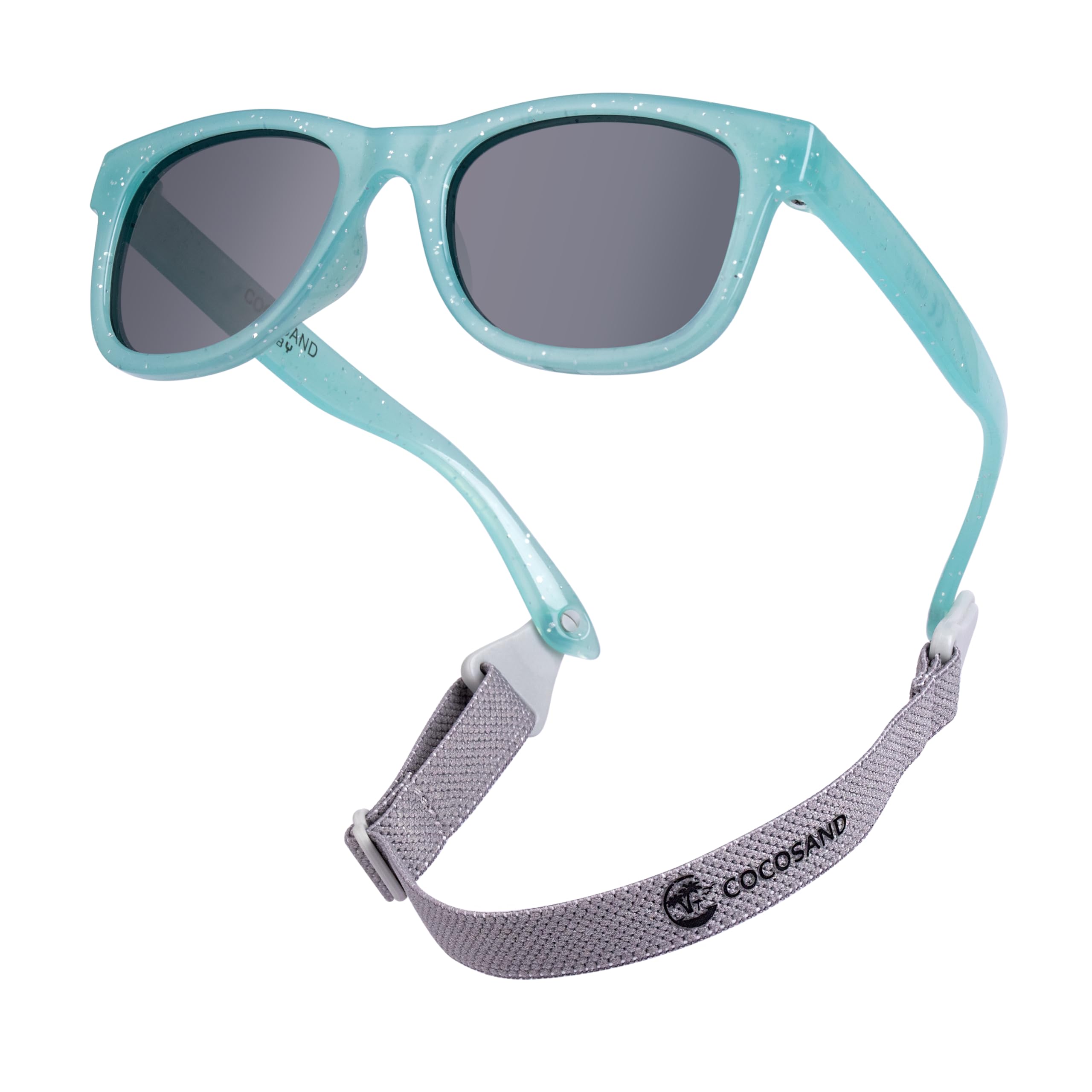 COCOSAND Flexible Polarized Baby Sunglasses with Strap