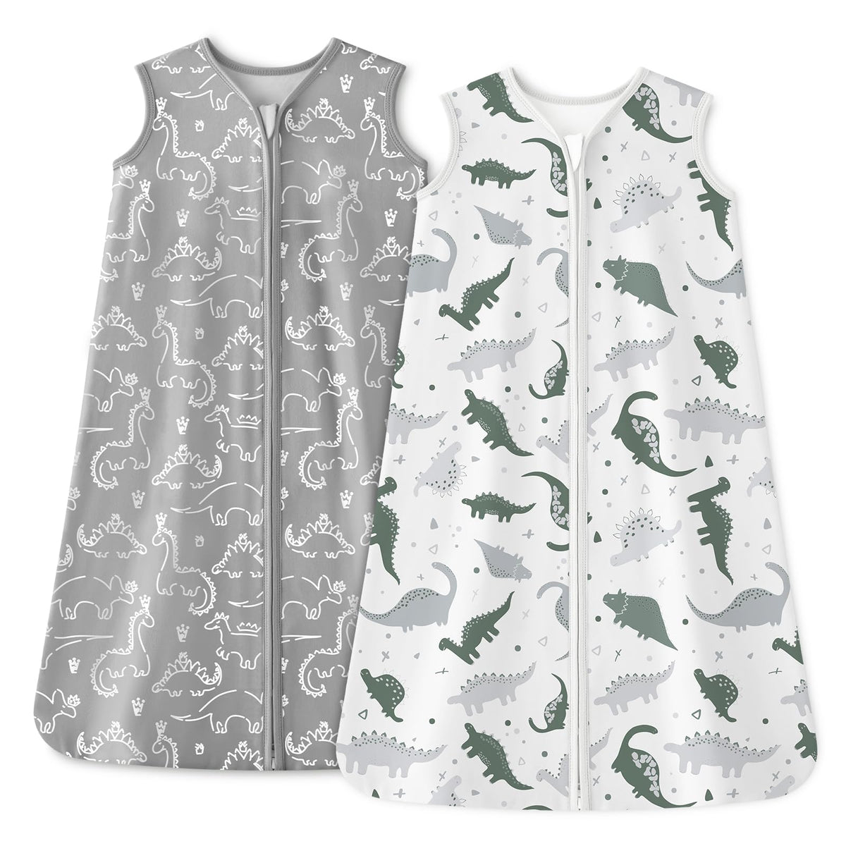 Unnivoll Baby Sleep Sack 6-12 Months 100% Organic Cotton 1.0 TOG