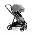 Mompush Baby Stroller, Convertible 2-in-1, Infant Car Seat Compatible, Includes Adapter - Sturdy Full-Size Infant Stroller for Family Adventures