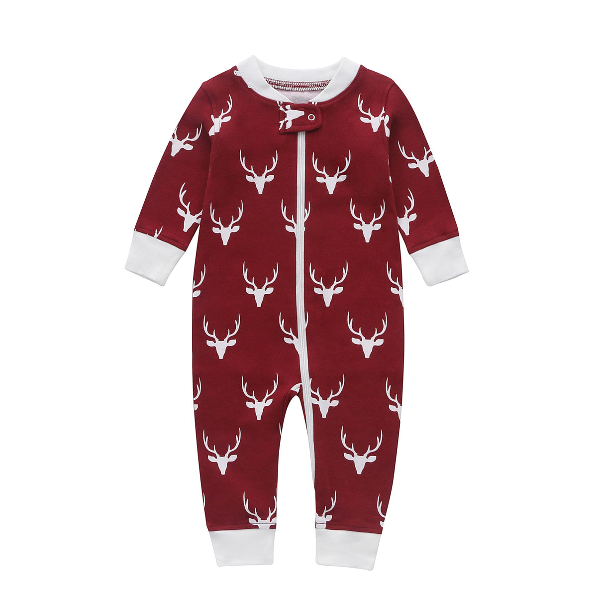 Owlivia Organic Cotton Baby Boy Girl Zip up Sleep N Play, Footless, Long Sleeve(6-12 Months, Blue)