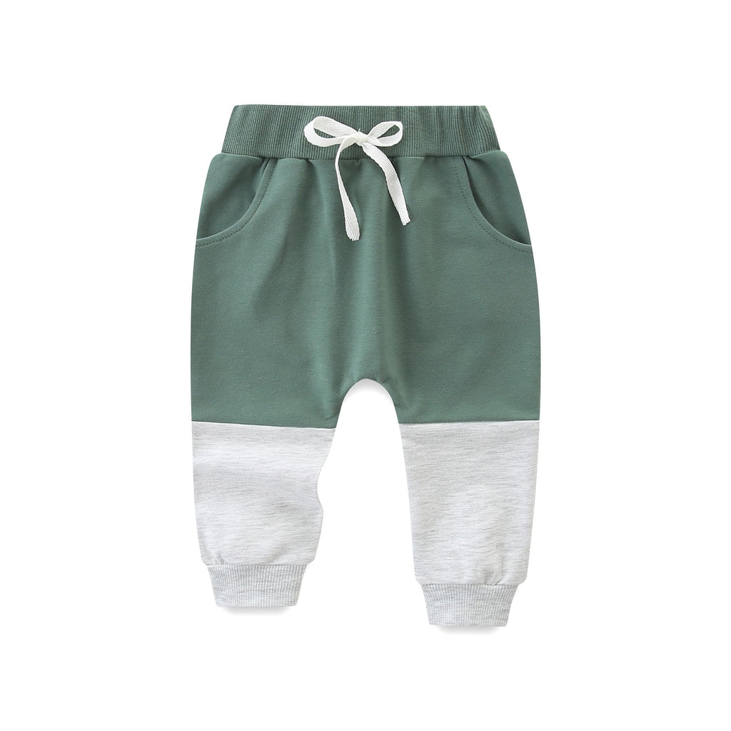 Baby Boy Clothing Sweatsuit Spring/Summer 9-12 Month Hooded Patchwork Outfits