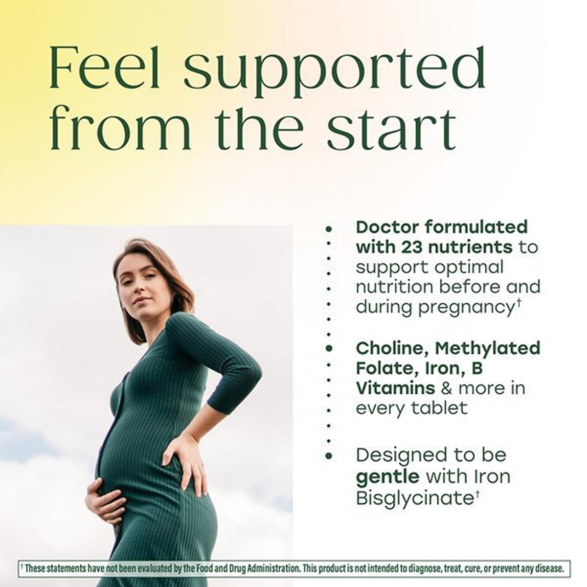 MegaFood Baby & Me 2 Prenatal Vitamins, Doctor Formulated, 120 Mini Tablets