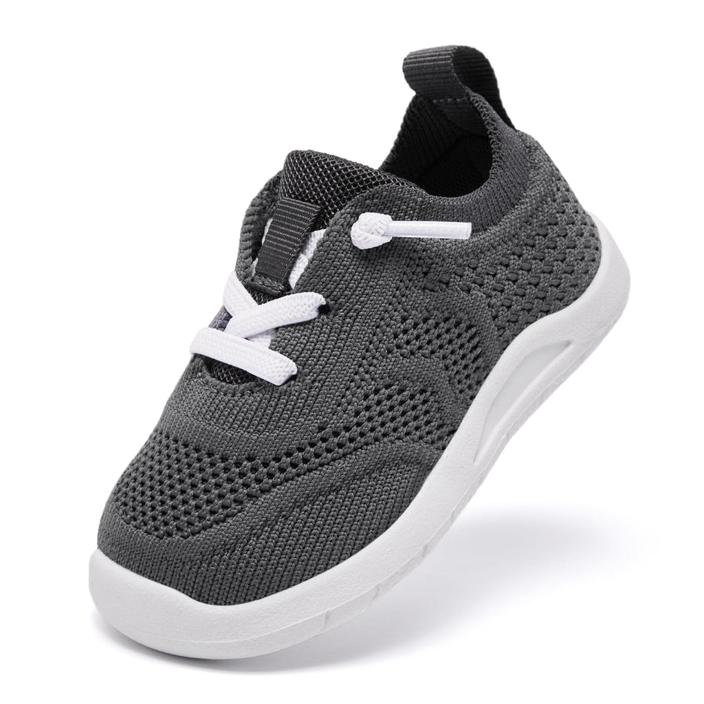 MORENDL Toddler Shoes Baby Walking Sock Shoes Infant Sneakers Boy Girl Barefoot Tennis Shoe Non-Slip Brethable