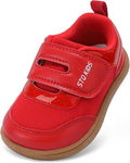 Toddler Shoes Boys Wide Toe Box Barefoot Baby Walking Sneakers Navy Size 6