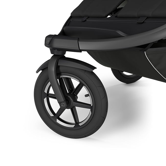 Thule Urban Glide 3 Double Child All-Terrain Stroller, Lightweight, Air-Filled Tires & Suspension, Integrated Hand Brake