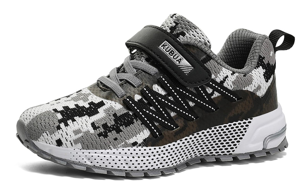 KUBUA Kids Sneakers Lightweight Boys Girls Tennis Shoes