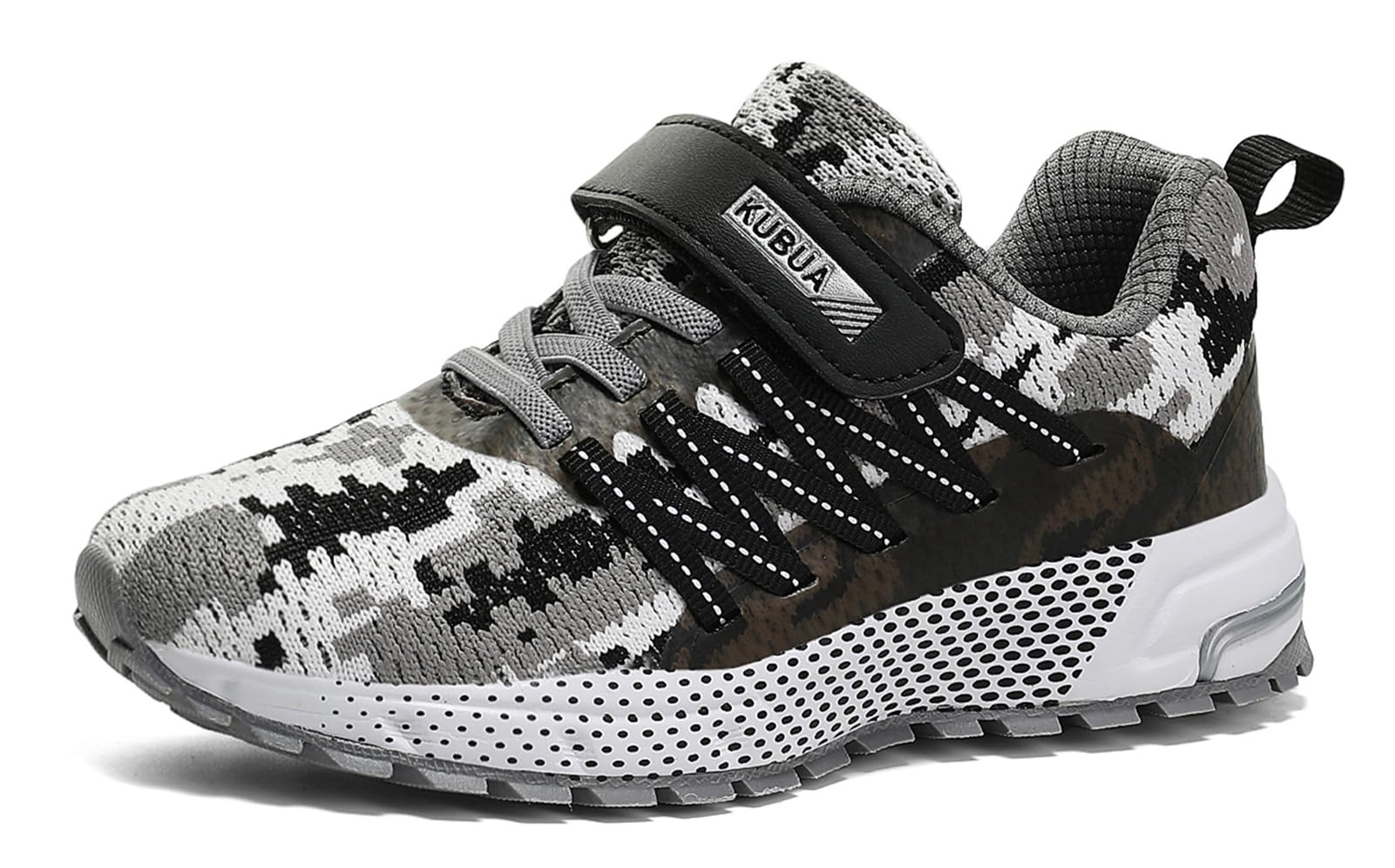 KUBUA Kids Sneakers Lightweight Boys Girls Tennis Shoes