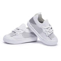 BMCiTYBM Toddler Walking Shoes Baby Boy Girl Barefoot Sneakers Grey Size 8