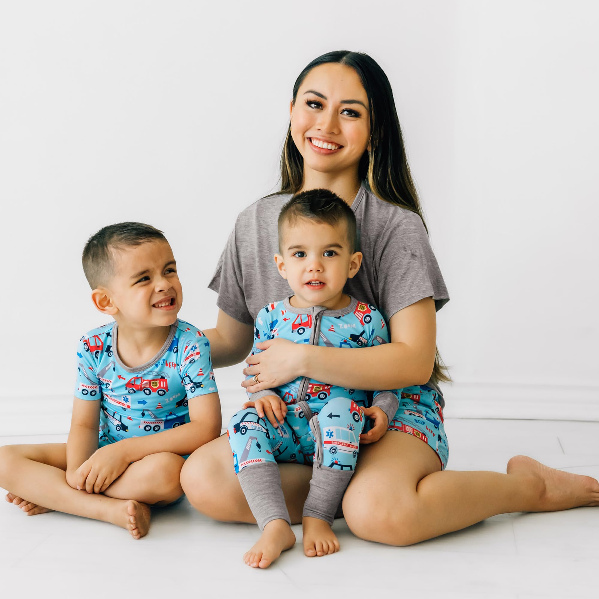 Little Sleepies Baby Pajamas, To The Rescue, 3-6 months