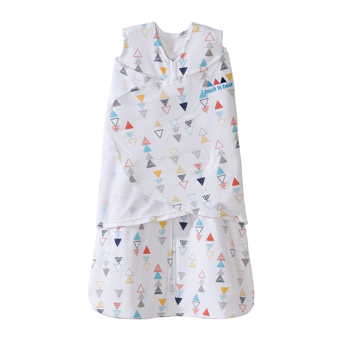 HALO 100% Cotton Sleepsack Swaddle, 3-Way Adjustable Wearable Blanket, TOG 1.5, Space, Small, 3-6 Months